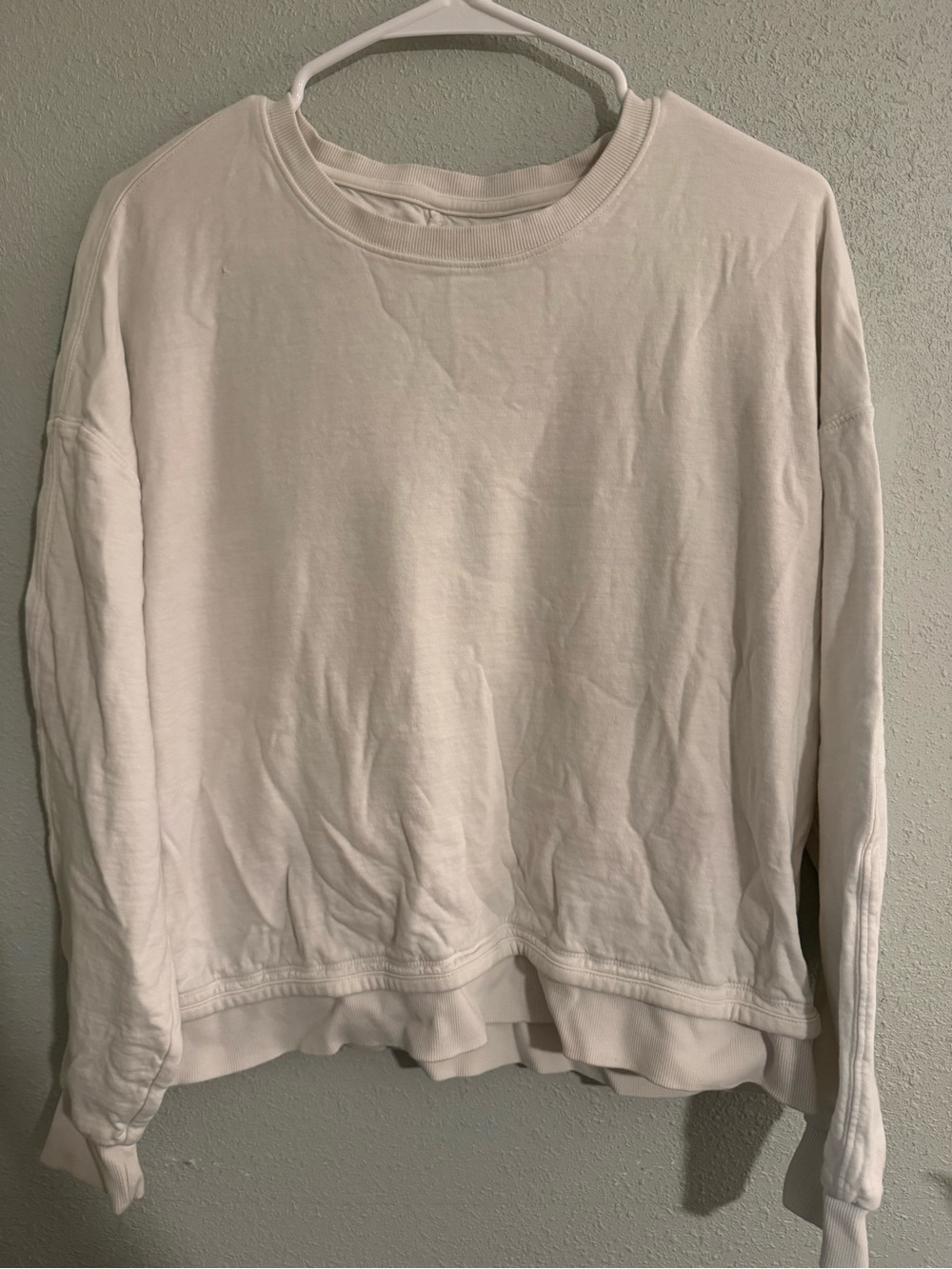 Athleta Off-White Sweatshirt